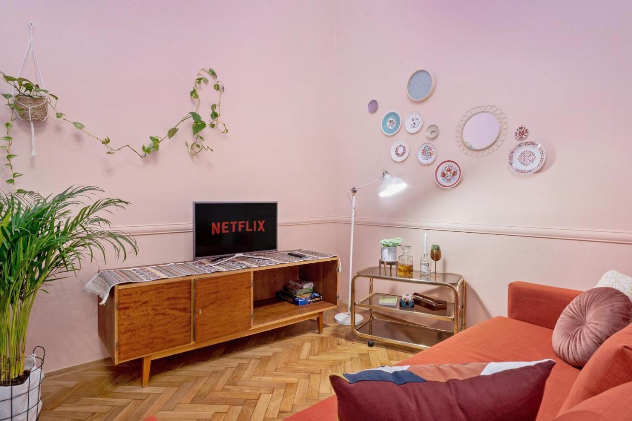 Cozy Boho Apartment, Super Central, Parliament, Netflix Budapest Exteriör bild